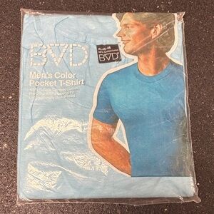 BVD vintage Blue Pocket T-Shirt XL
